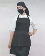 پیشبند زنانه چین دار مشکی